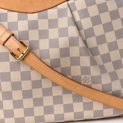 Louis Vuitton Damier Azur Siracusa MM 12 of 13