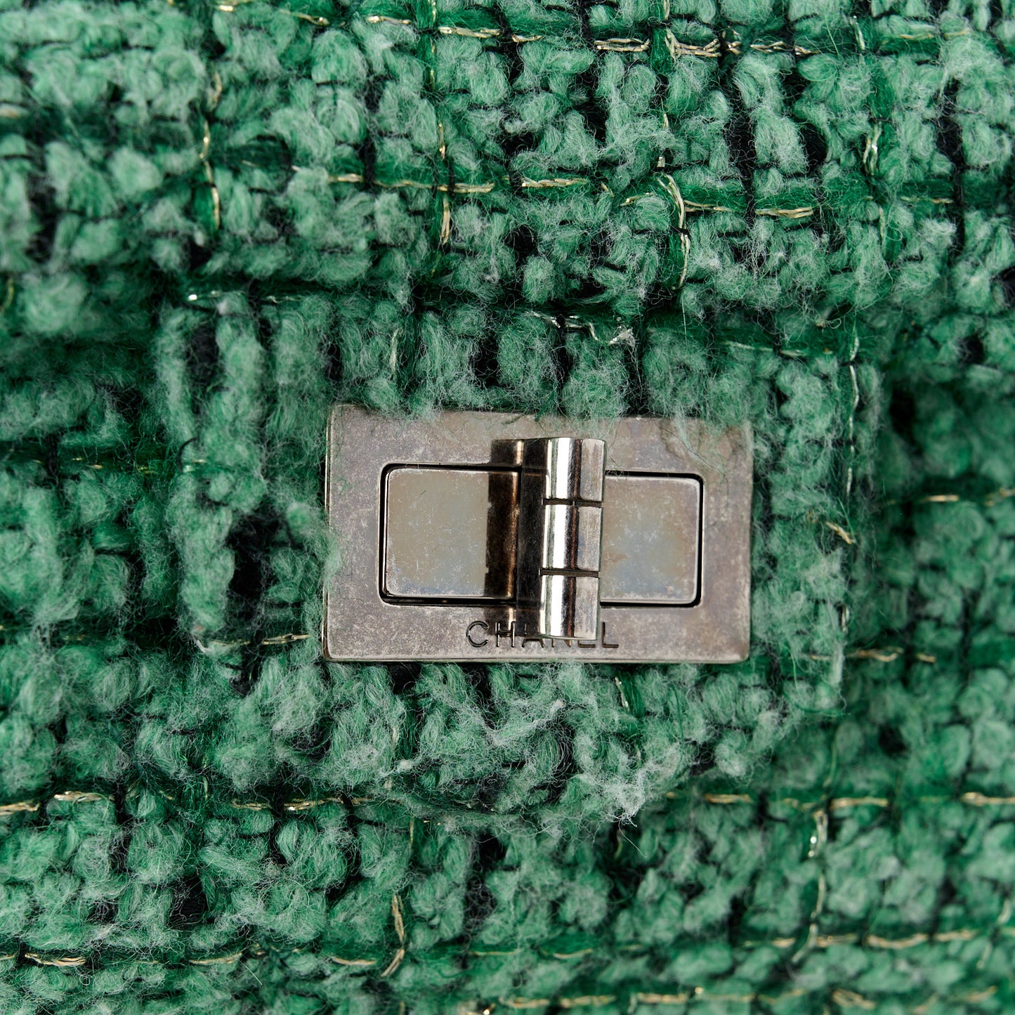 Tweed Easy 2.55 Reissue Flap Green