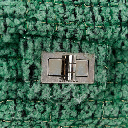 Chanel Tweed Easy 2.55 Reissue Flap Green 8 of 12