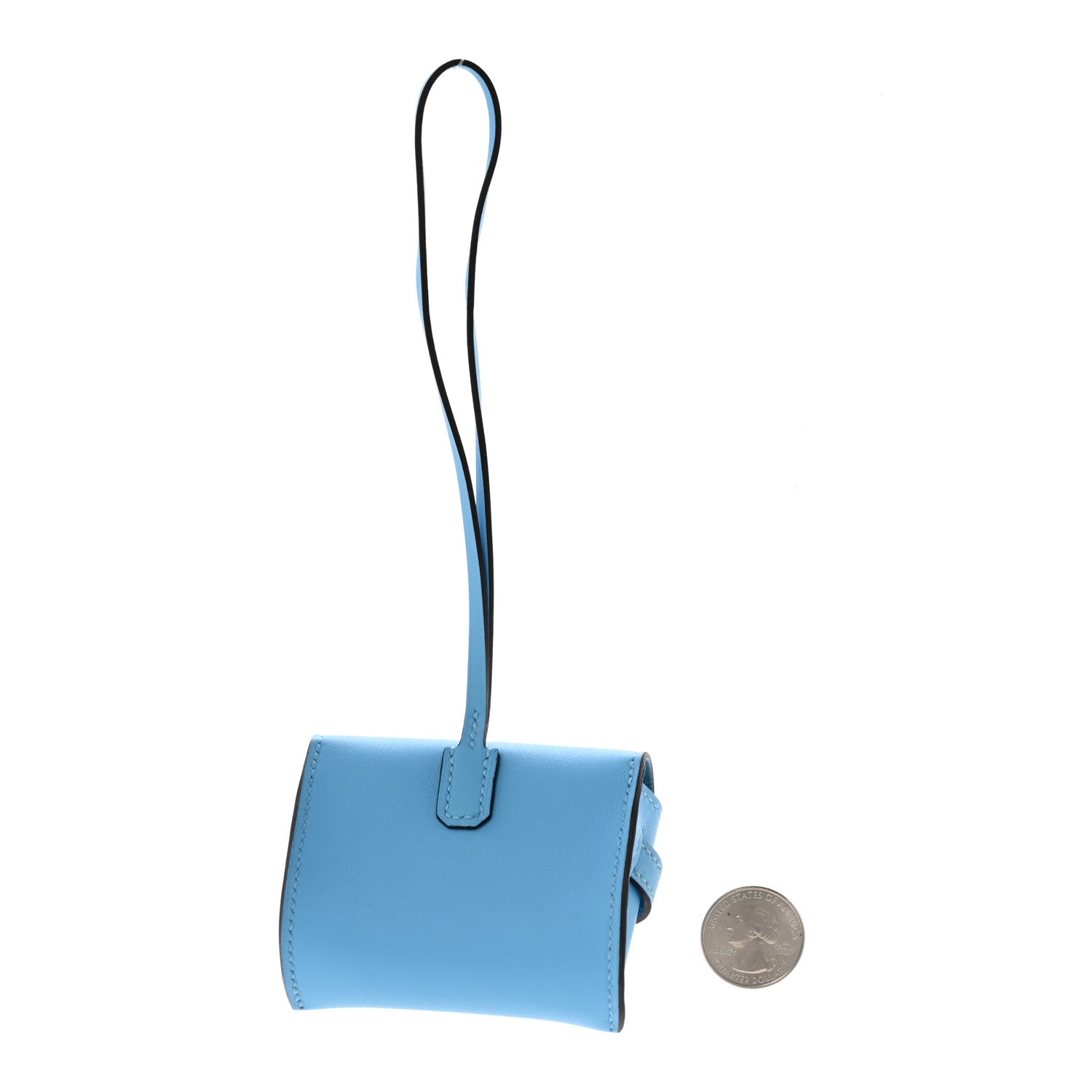Hermes Swift Kelly Festival Bag Charm Celeste 2 of 6