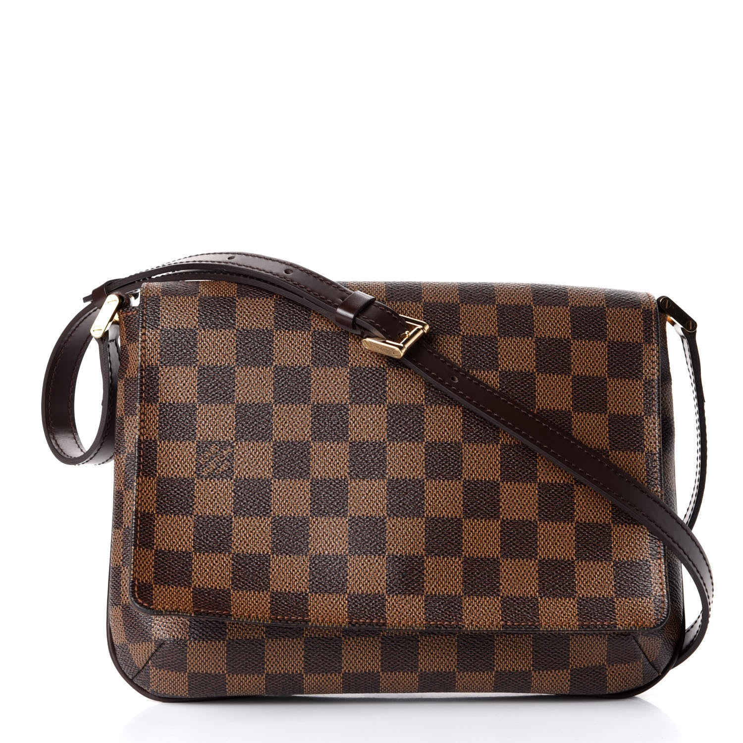 Louis Vuitton Damier Ebene Musette Tango Long Strap 1 of 9