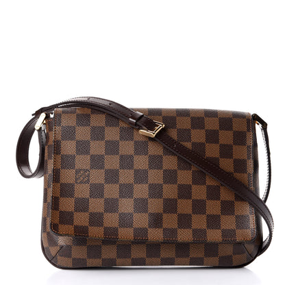 Louis Vuitton Damier Ebene Musette Tango Long Strap 1 of 9