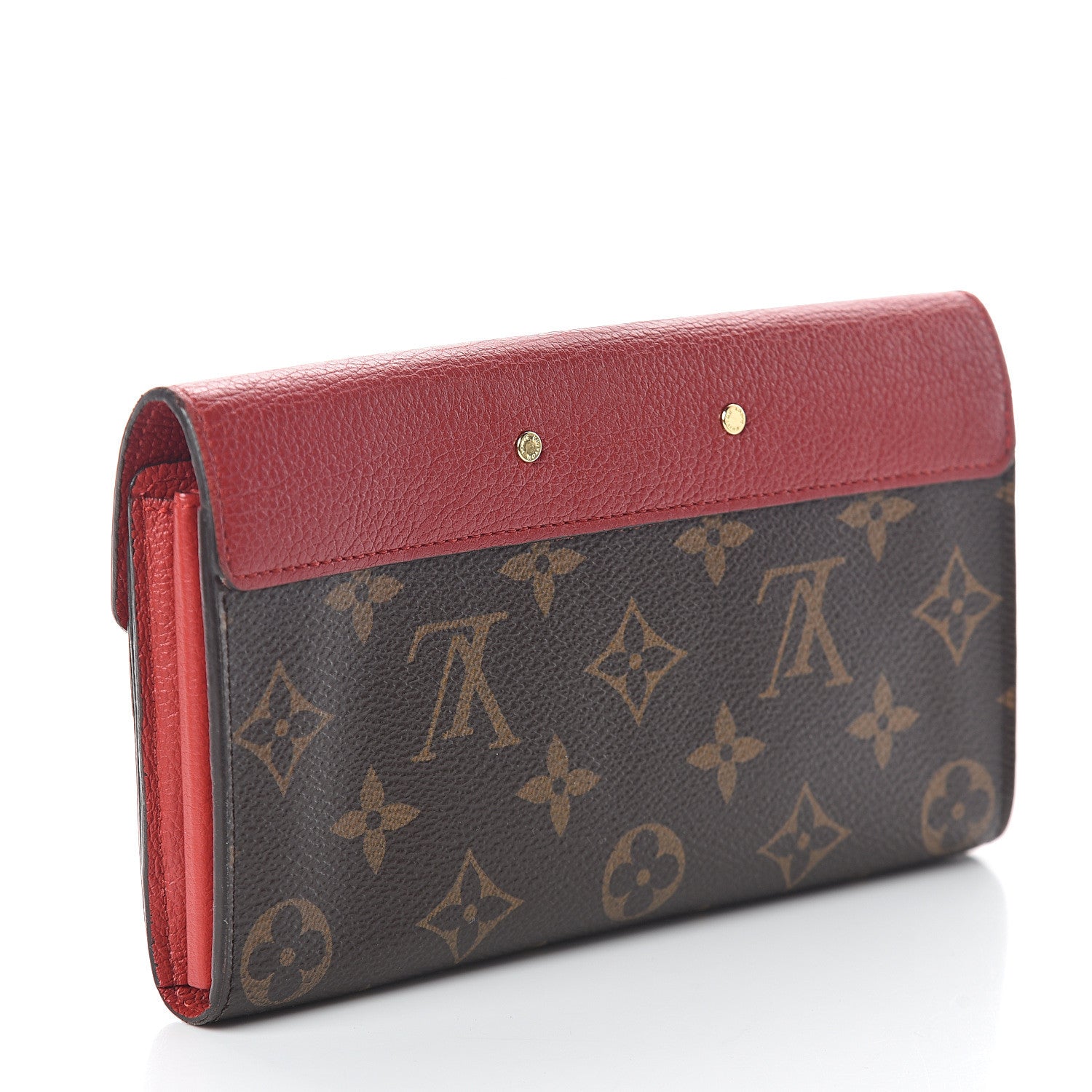 Louis Vuitton Monogram Pallas Wallet Cherry 2 of 5