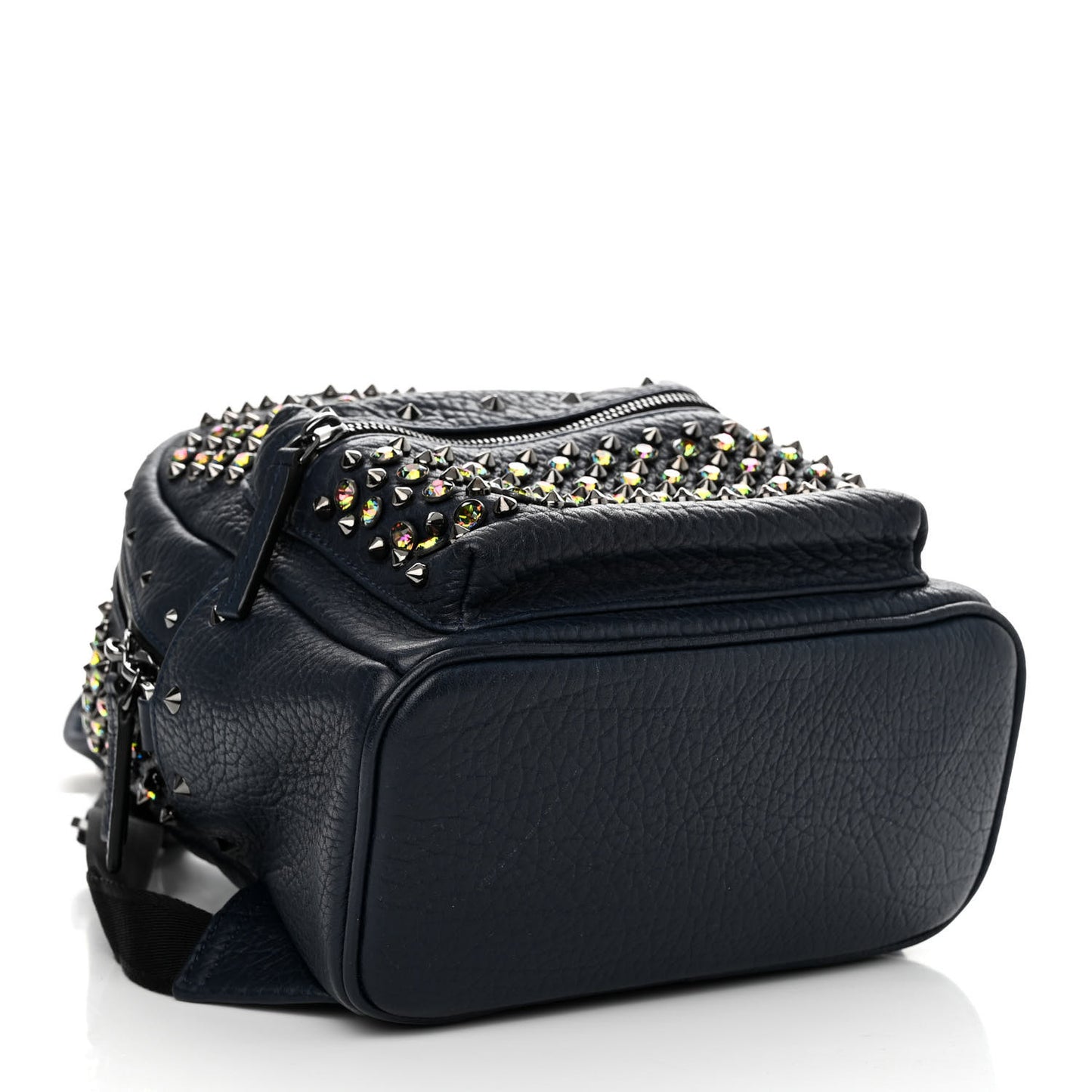 Visetos Swarovski Mini Stark Diamond Backpack Dress Blue