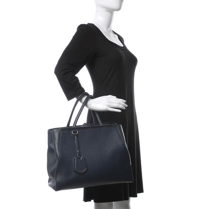 Fendi Vitello Elite Regular 2Jours Tote Lavagna 3 of 18