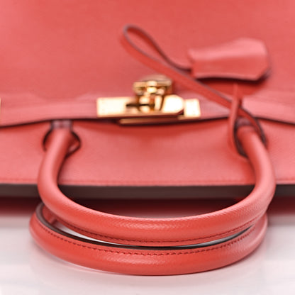 Hermes Epsom Birkin 30 Rose Jaipur 10 of 36