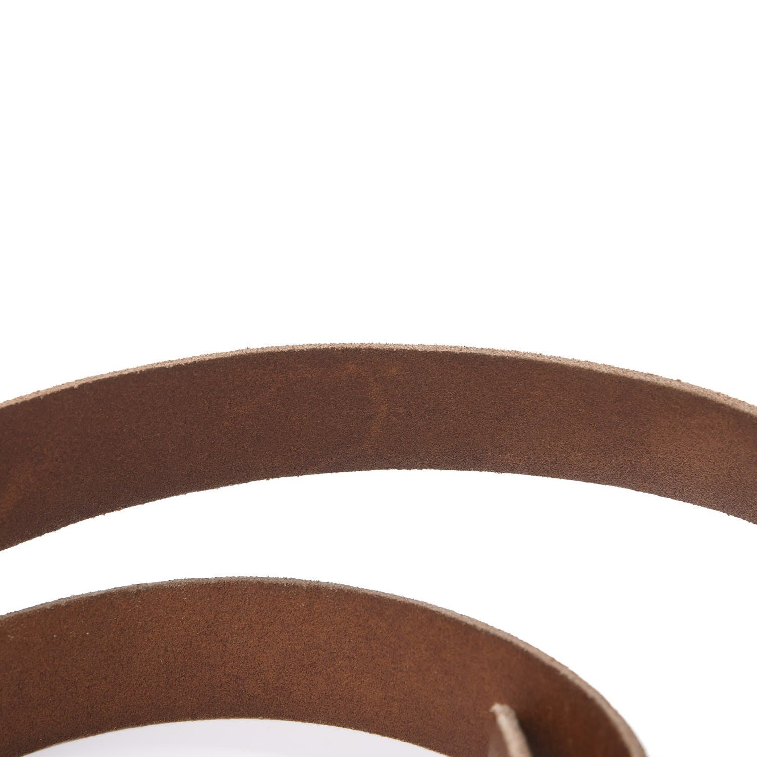 Gucci Cuoio Toscano Nickel Feline Buckle Belt 90 36 Cuir 5 of 6