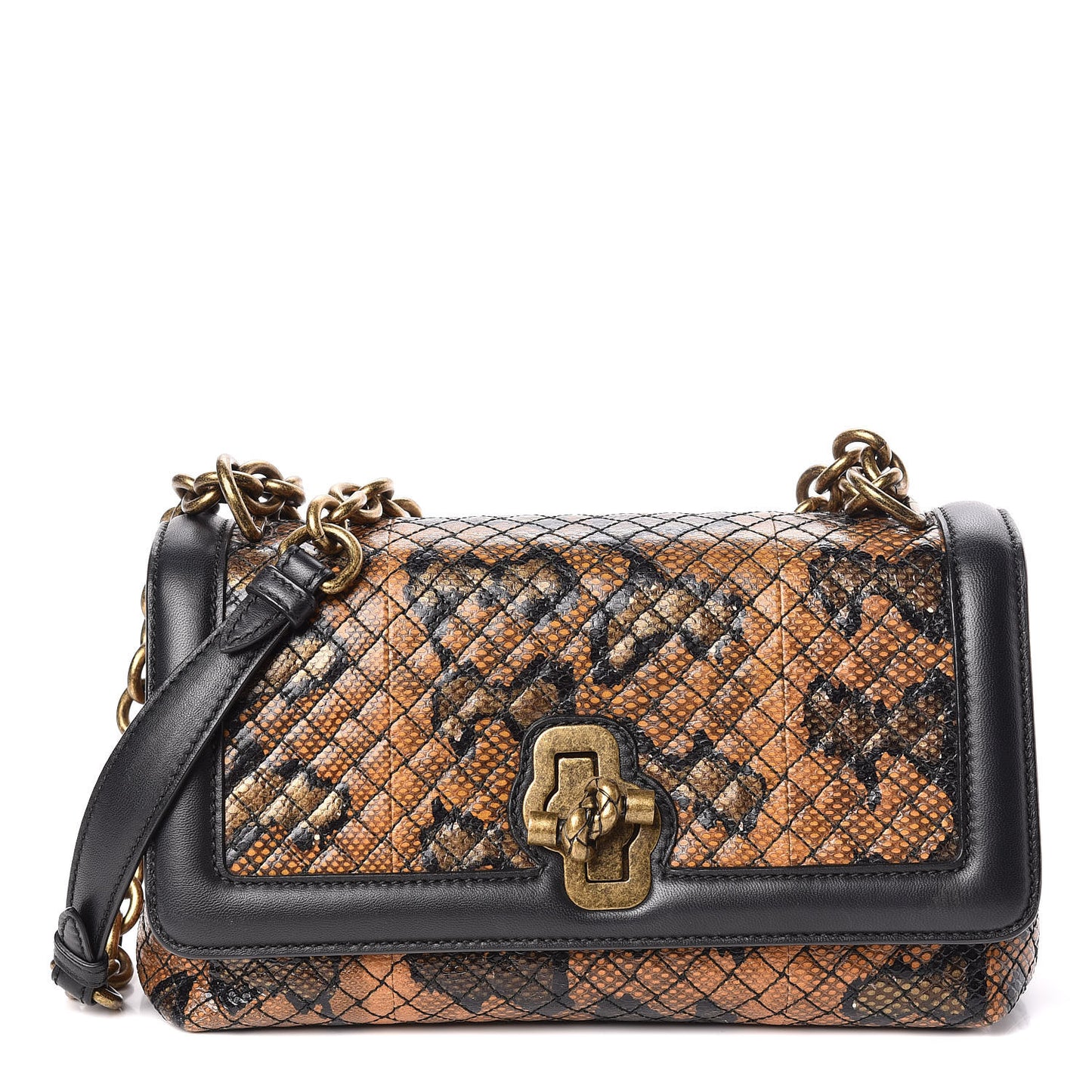 Nappa Karung Olimpia Knot Ocre Black