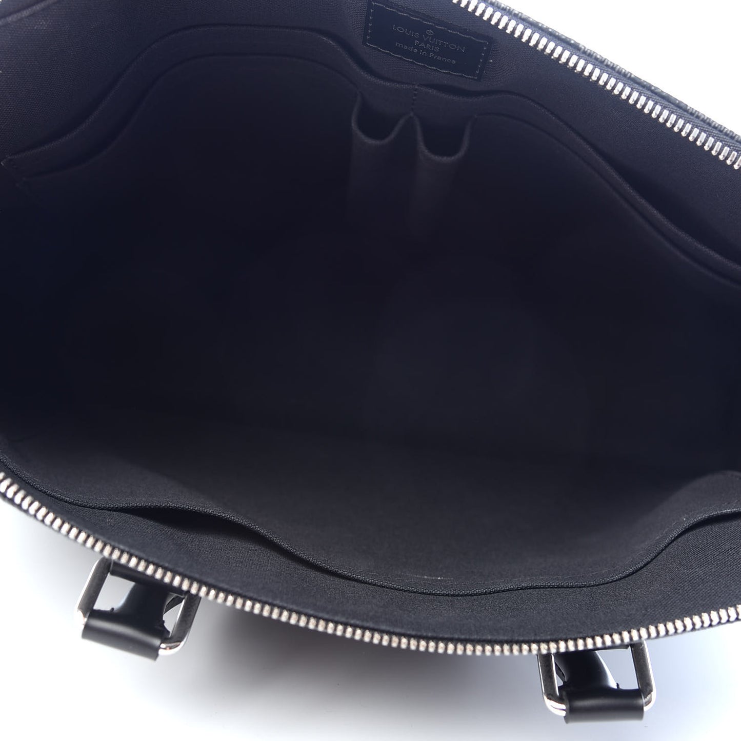 Damier Graphite Porte-Documents Jour