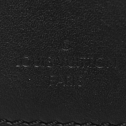 Louis Vuitton Calfskin Luggage Tag Black 3 of 3