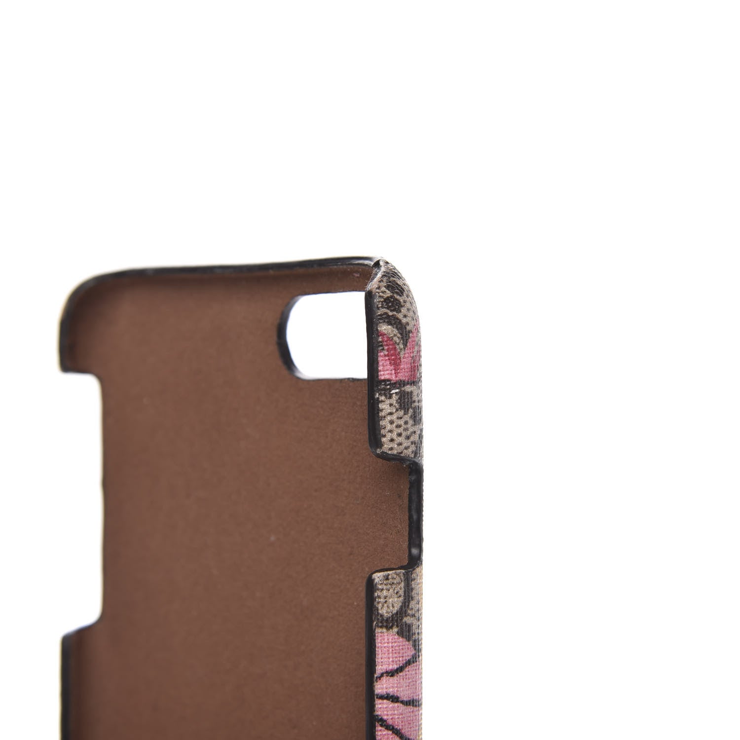 Gucci GG Supreme Monogram Bengal Print iPhone 7 Case Beige Pink 7 of 7