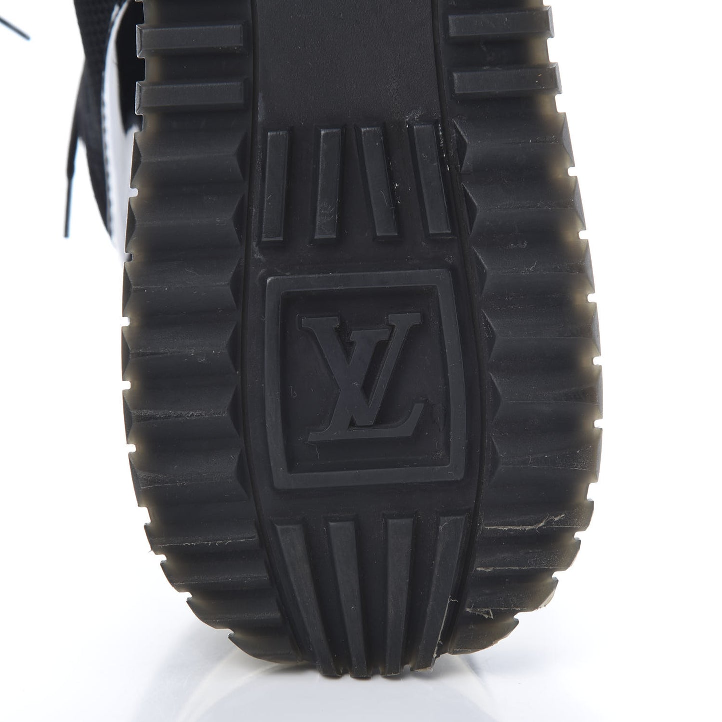 Suede Monogram Run Away Sneakers 38 Black