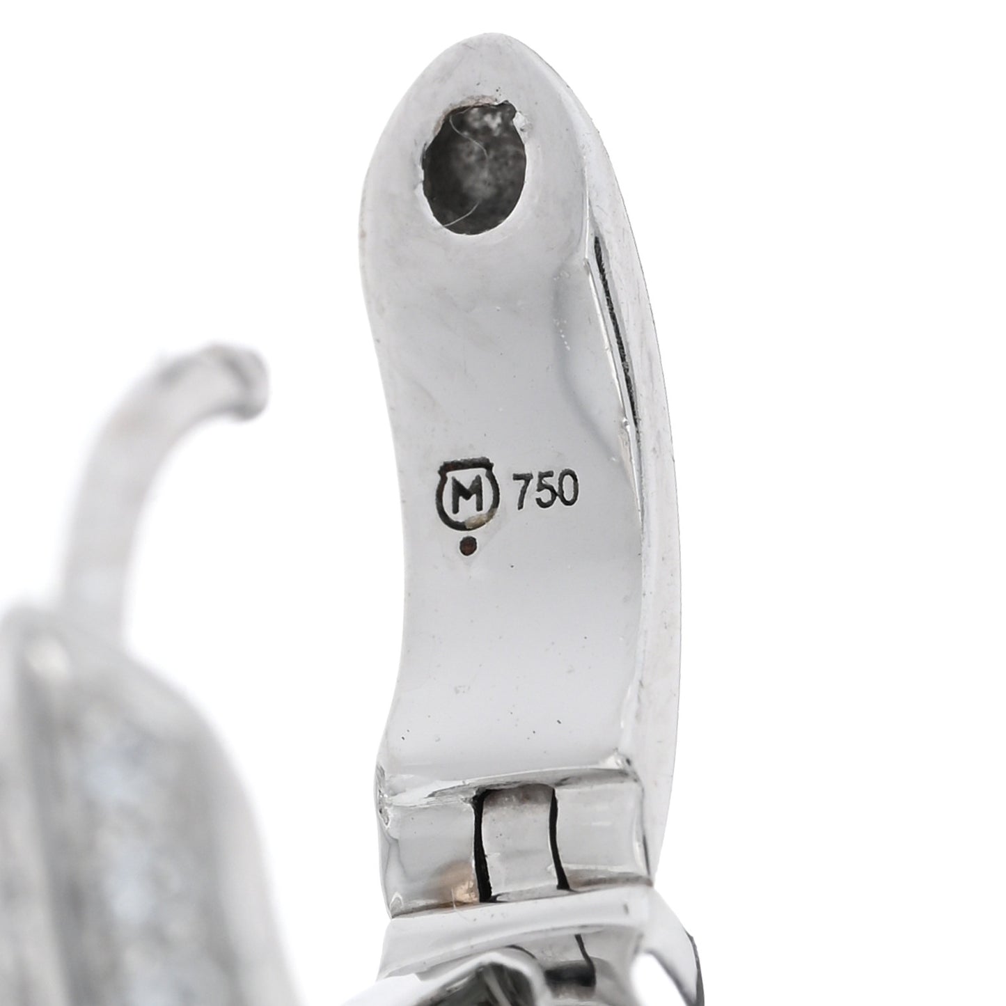 18K White Gold Diamond Black South Sea Pearl 11.5-12mm Classic Elegance Drop Earrings