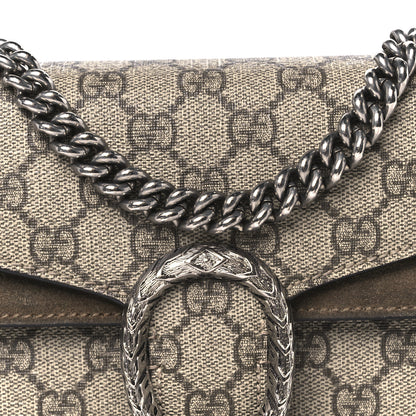 Gucci GG Supreme Monogram Mini Dionysus Shoulder Bag Taupe 8 of 10