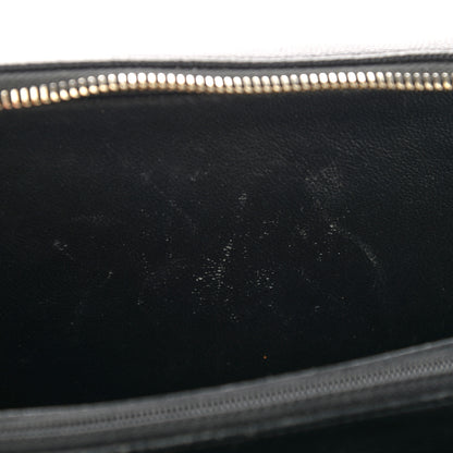 Chanel Caviar Quilted Medium CC Filigree Vanity Case Black 11 of 13