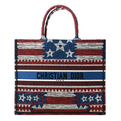 Christian Dior Canvas Embroidered Exclusive US Book Tote Multicolor 1 of 9