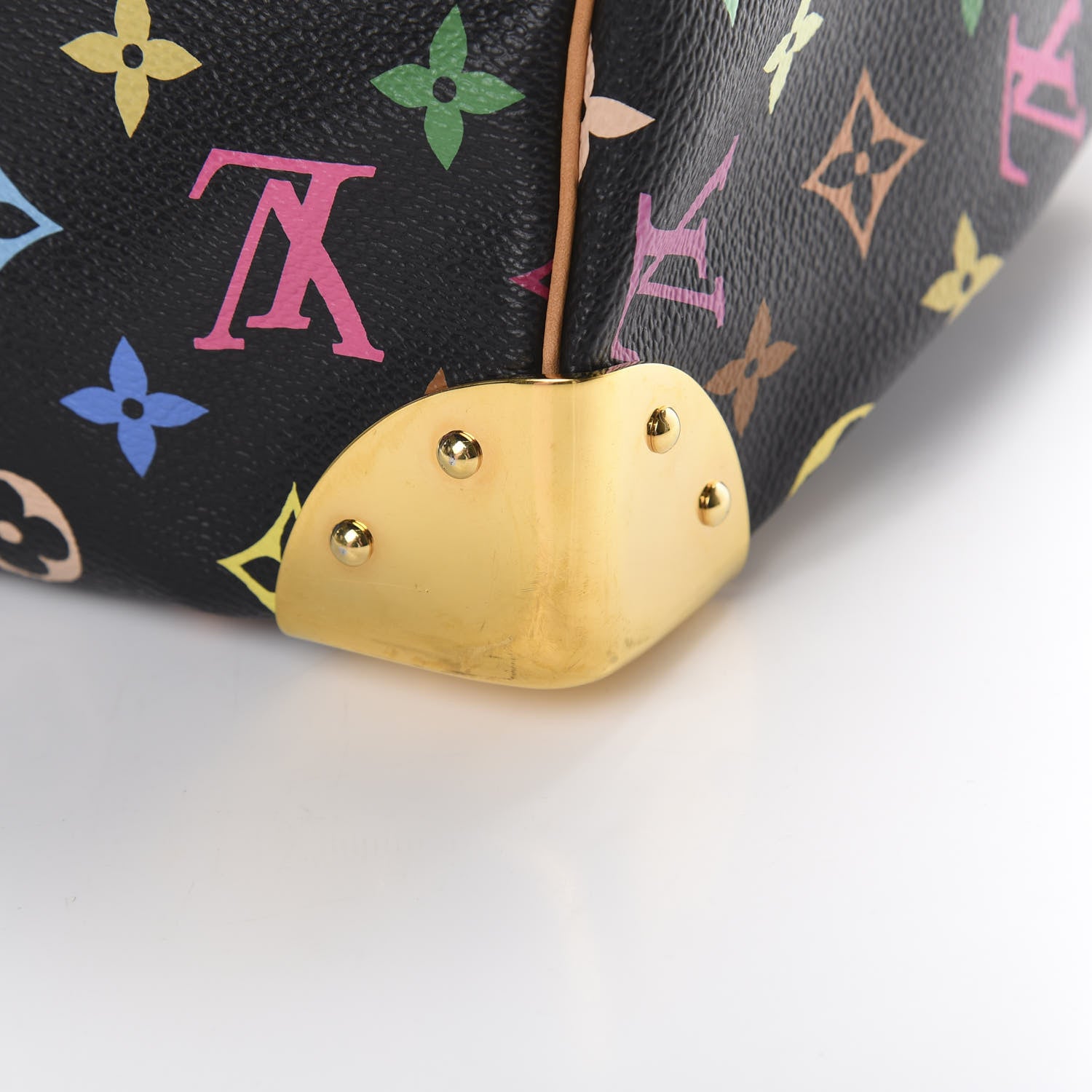 Louis Vuitton Monogram Multicolor Speedy 30 Black 10 of 15