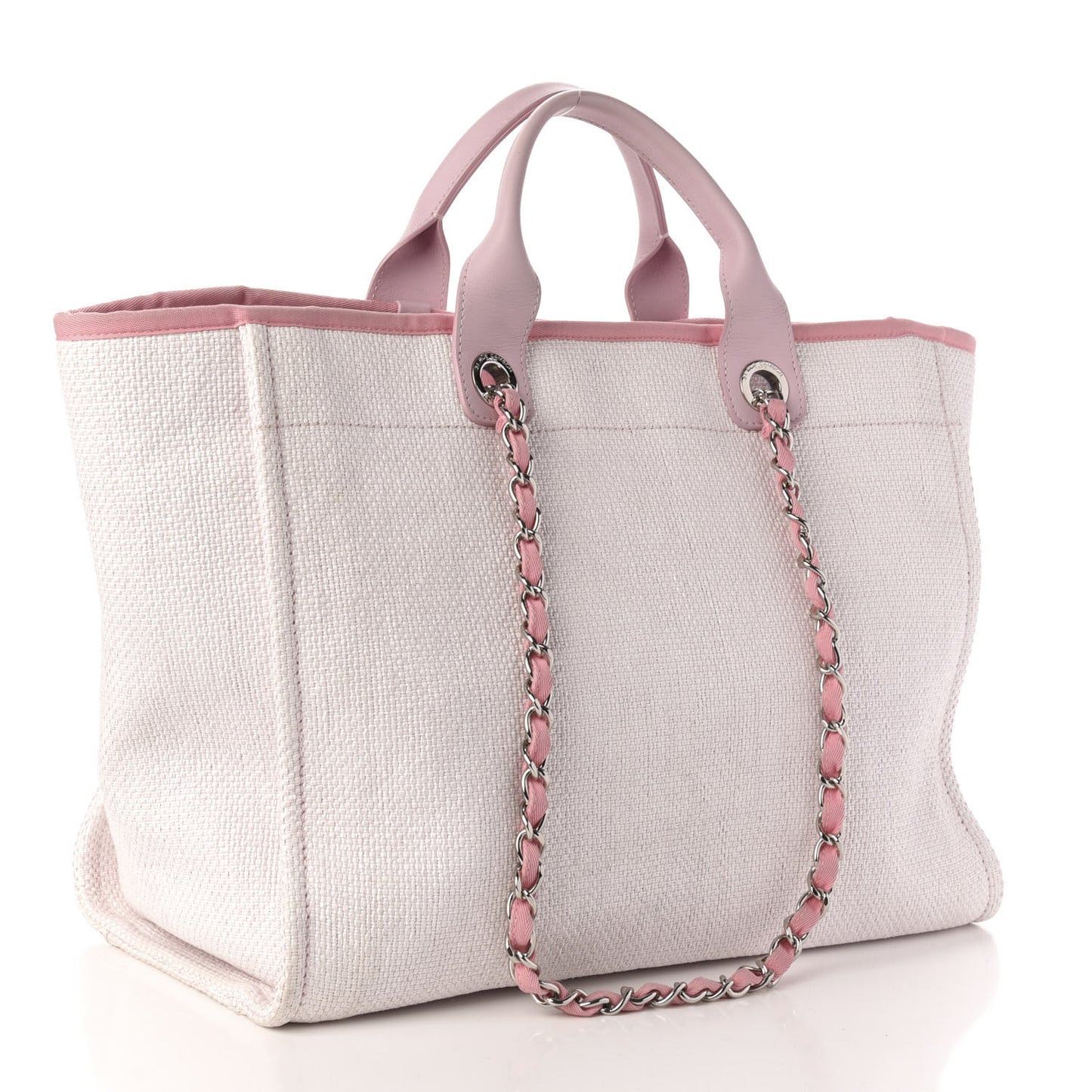 Canvas Medium Deauville Tote Pink
