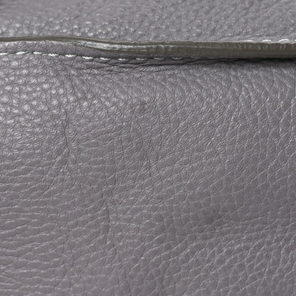 Chloe Calfskin Medium Marcie Saddle Shoulder Bag Cashmere Grey 16 of 19