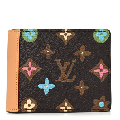 Louis Vuitton X TYLER THE CREATOR Monogram Craggy Multiple Wallet Chocolate 1 of 7