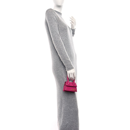 Jacquemus Smooth Calfskin Le Chiquito Dark Pink 2 of 8