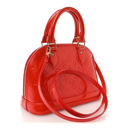 Louis Vuitton Vernis Alma BB Rose Litchi 3 of 9