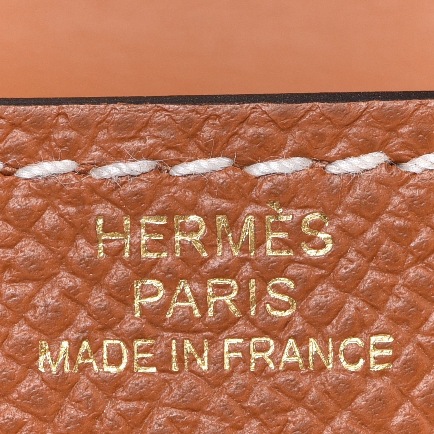 Hermes Epsom Kelly Pocket Belt Gold 7 of 9