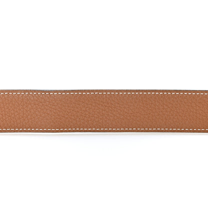 Hermes Swift Togo 32mm H Belt 90 Black Gold 6 of 9