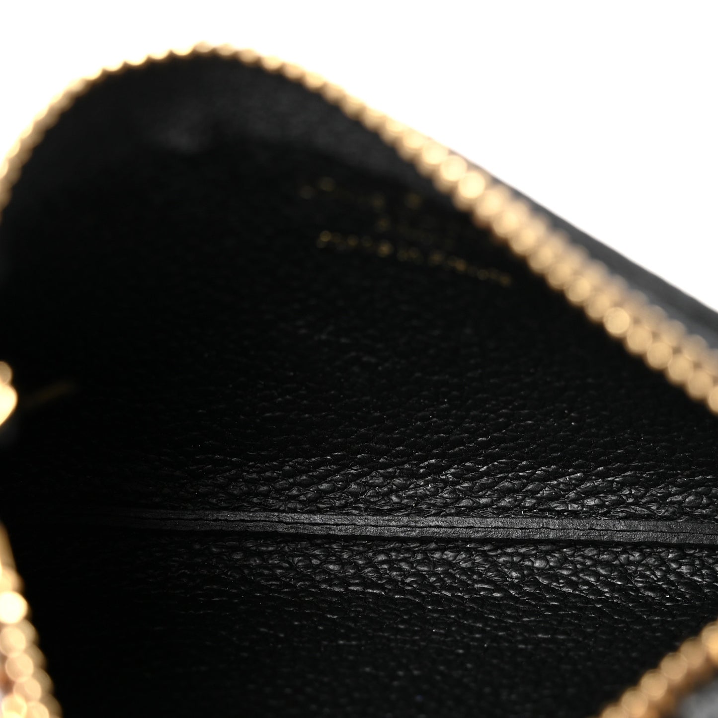 Empreinte Monogram Giant Key Pouch Black