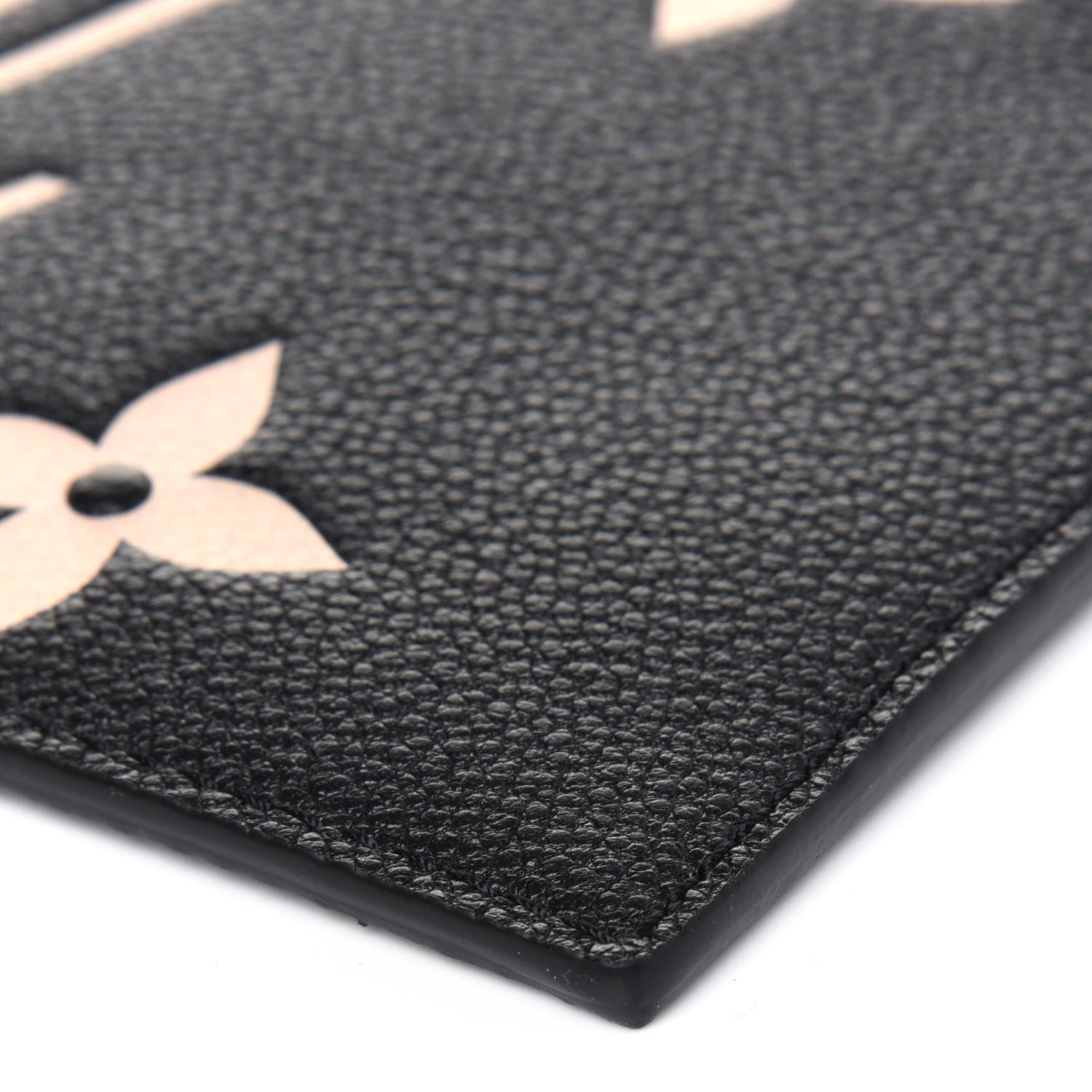 Louis Vuitton Empreinte Monogram Giant Neonoe MM Pochette Black Beige 9 of 9