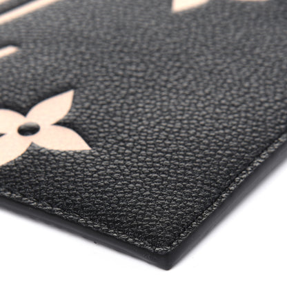 Louis Vuitton Empreinte Monogram Giant Neonoe MM Pochette Black Beige 9 of 9