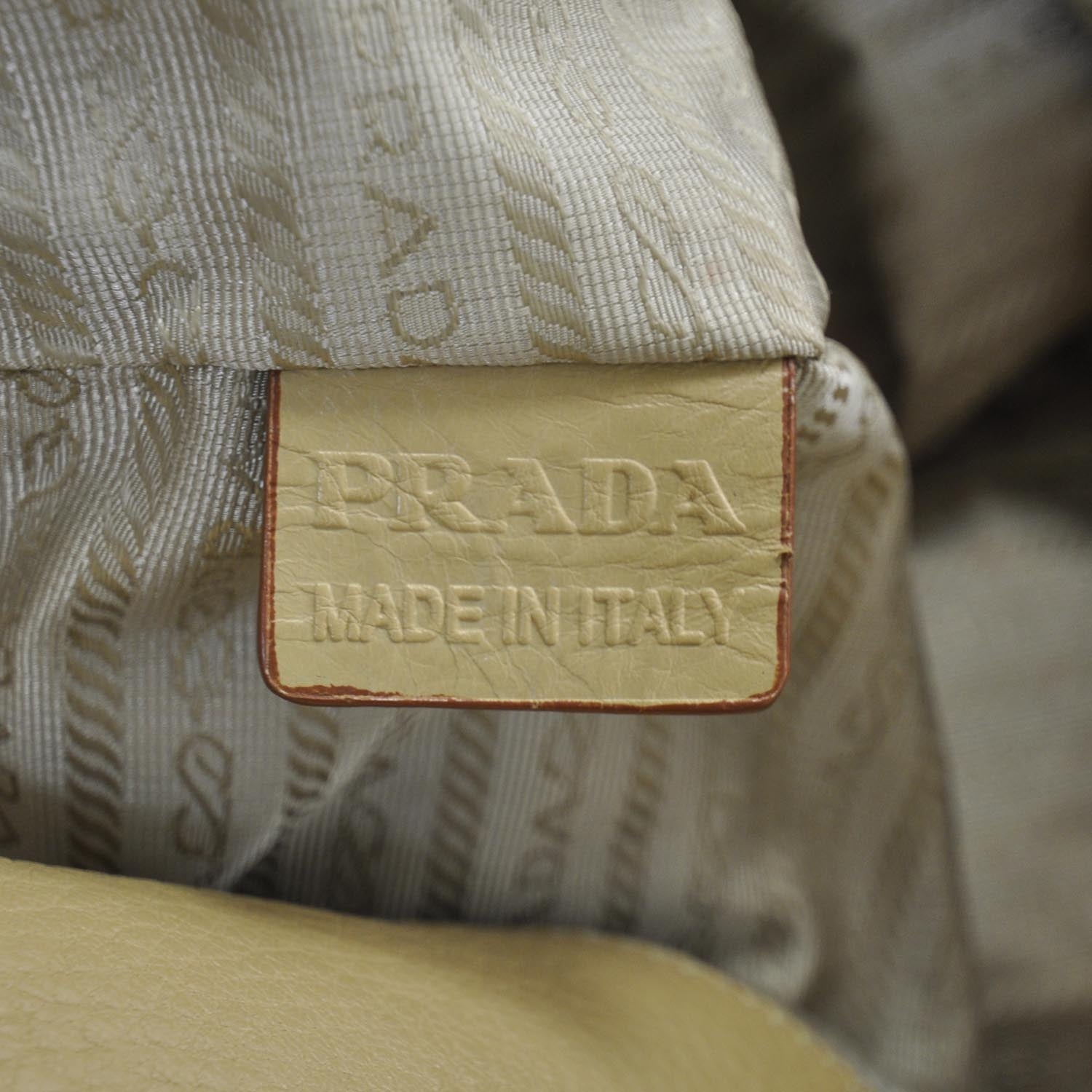 Prada Vitello Daino Rope Knot Hobo 8 of 10