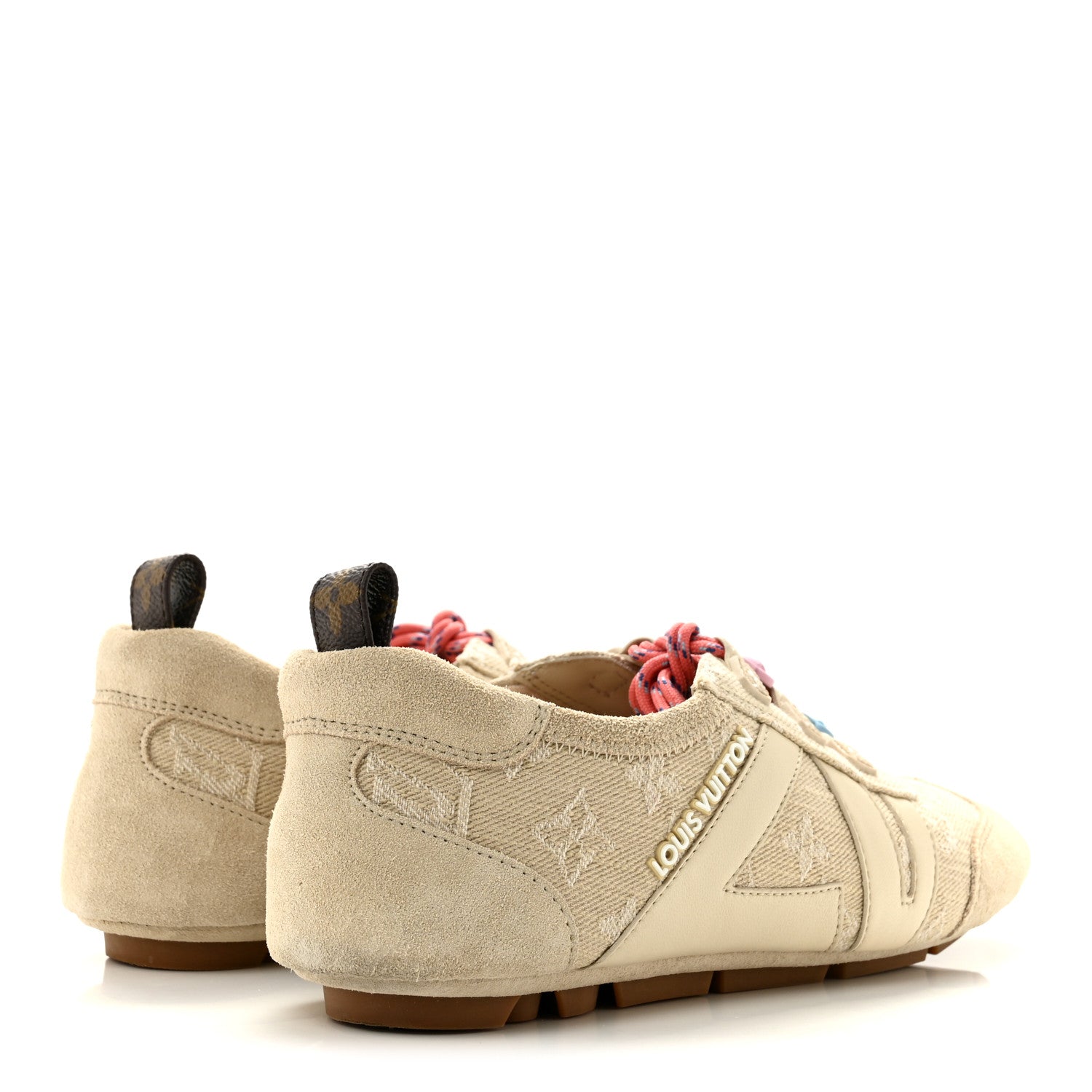 Louis Vuitton Monogram Denim LV Sneakerina 36 Greige 5 of 10