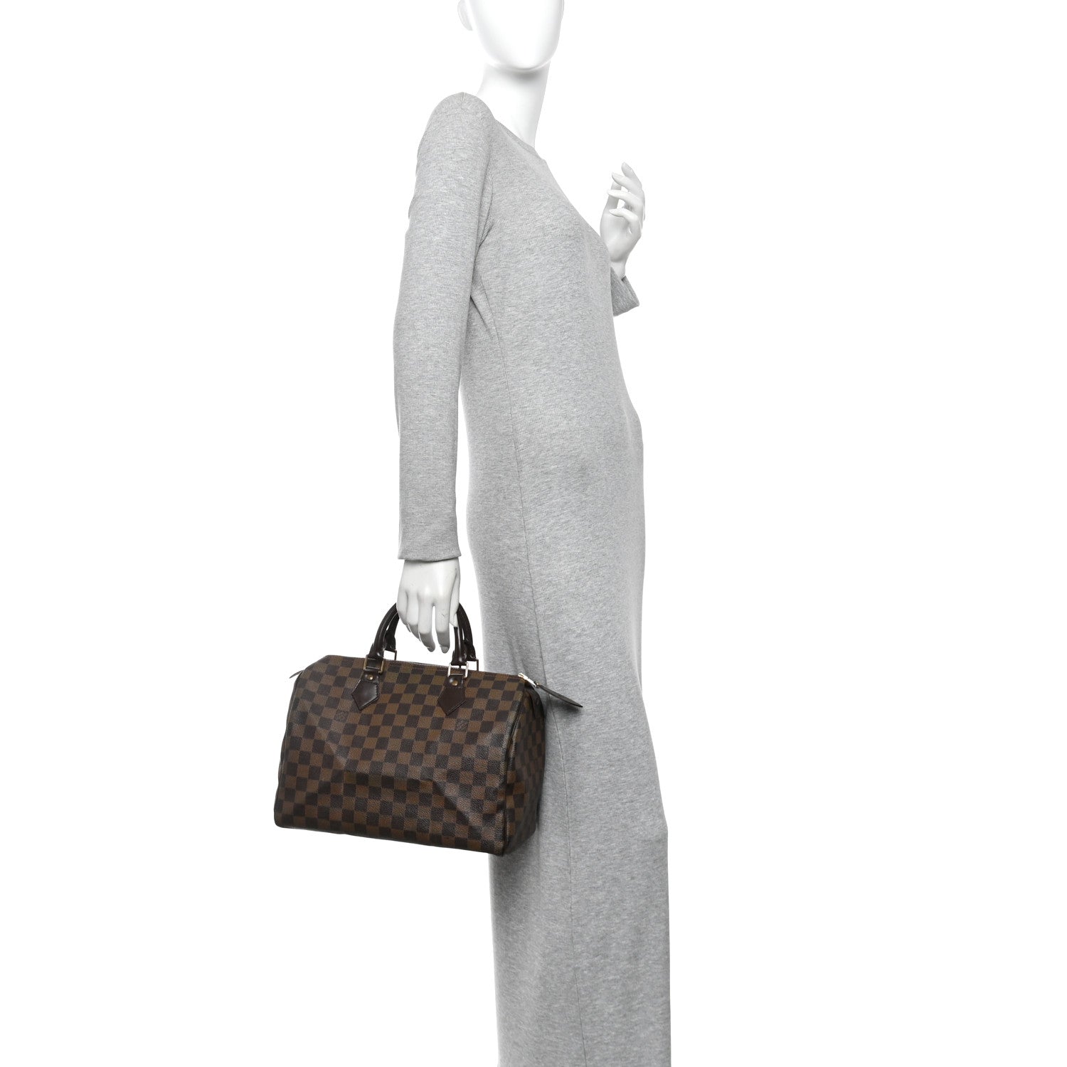 Louis Vuitton Damier Ebene Speedy 30 2 of 10