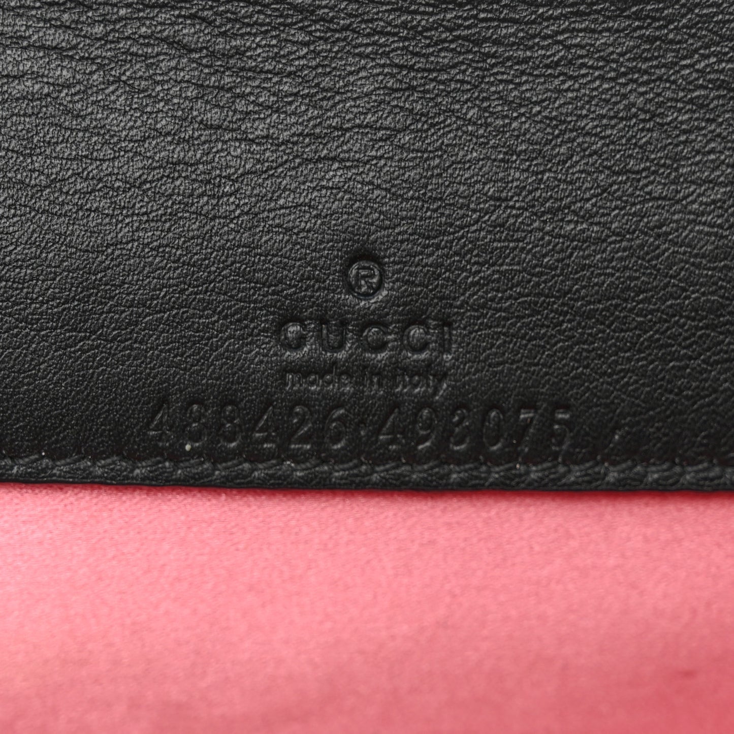 Velvet Matelasse GG Marmont Mini Bag Black