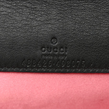 Gucci Velvet Matelasse GG Marmont Mini Bag Black 6 of 21