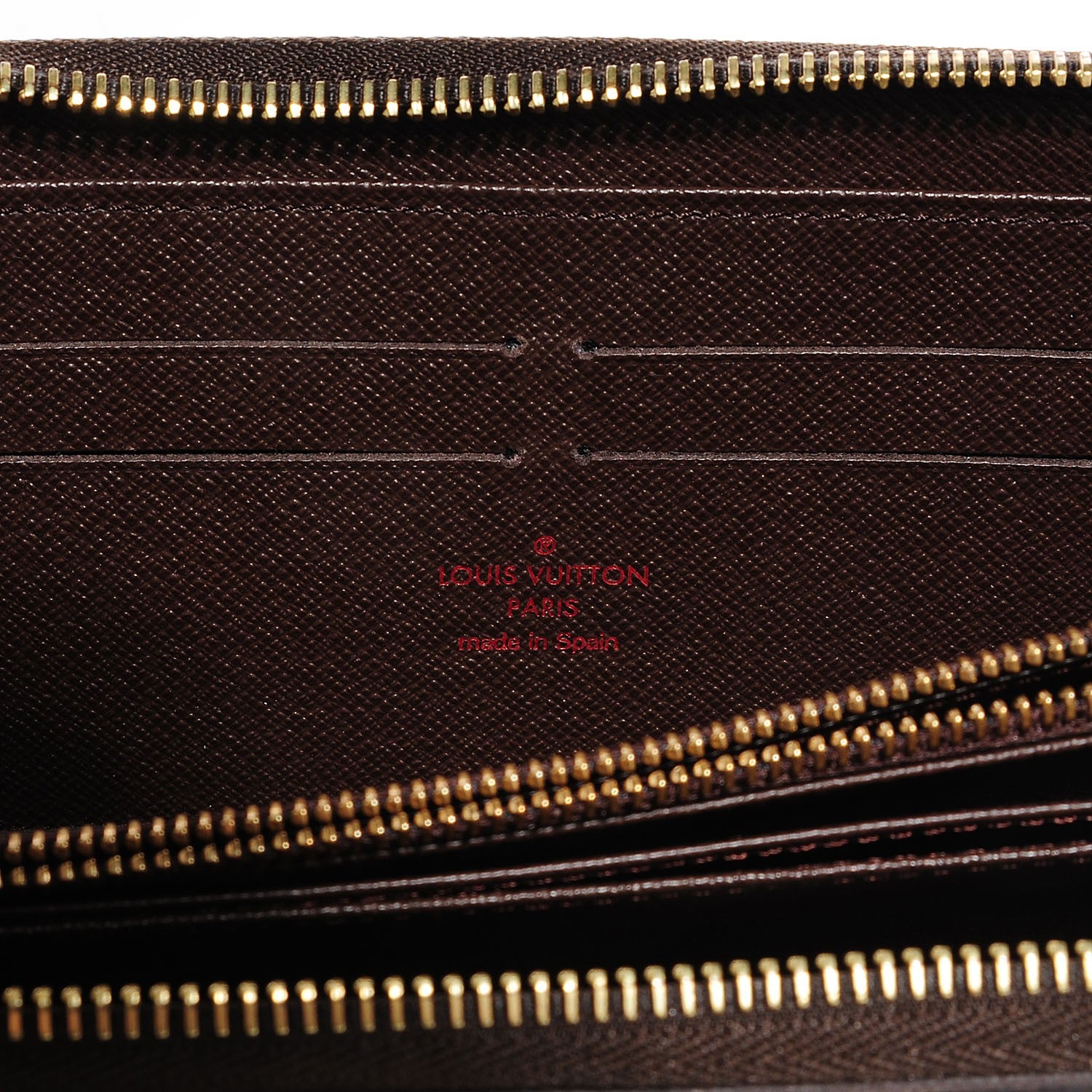 Louis Vuitton Damier Ebene Zippy Wallet 6 of 8
