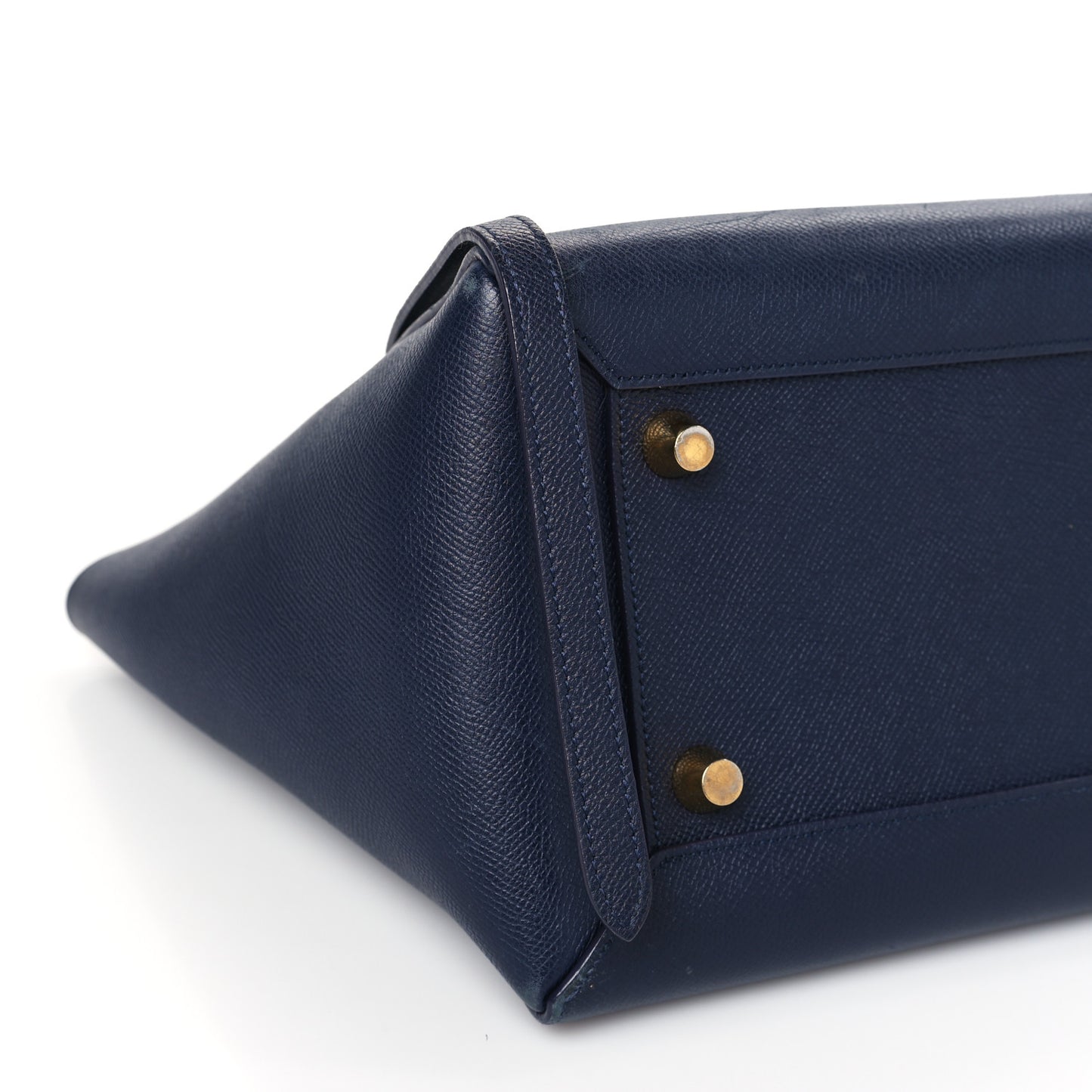 Grained Calfskin Mini Belt Bag Deepsea