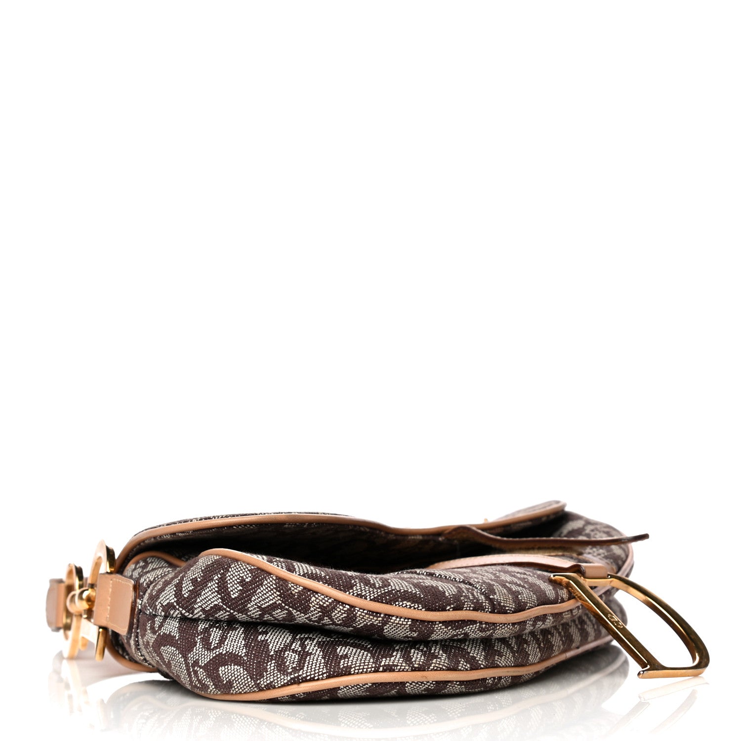 Christian Dior Monogram Saddle Bag Brown 4 of 10