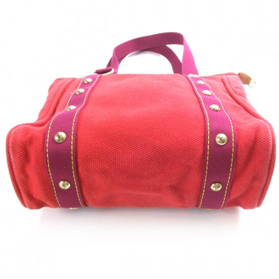 Antigua Cabas MM Bag Tote Red Pink