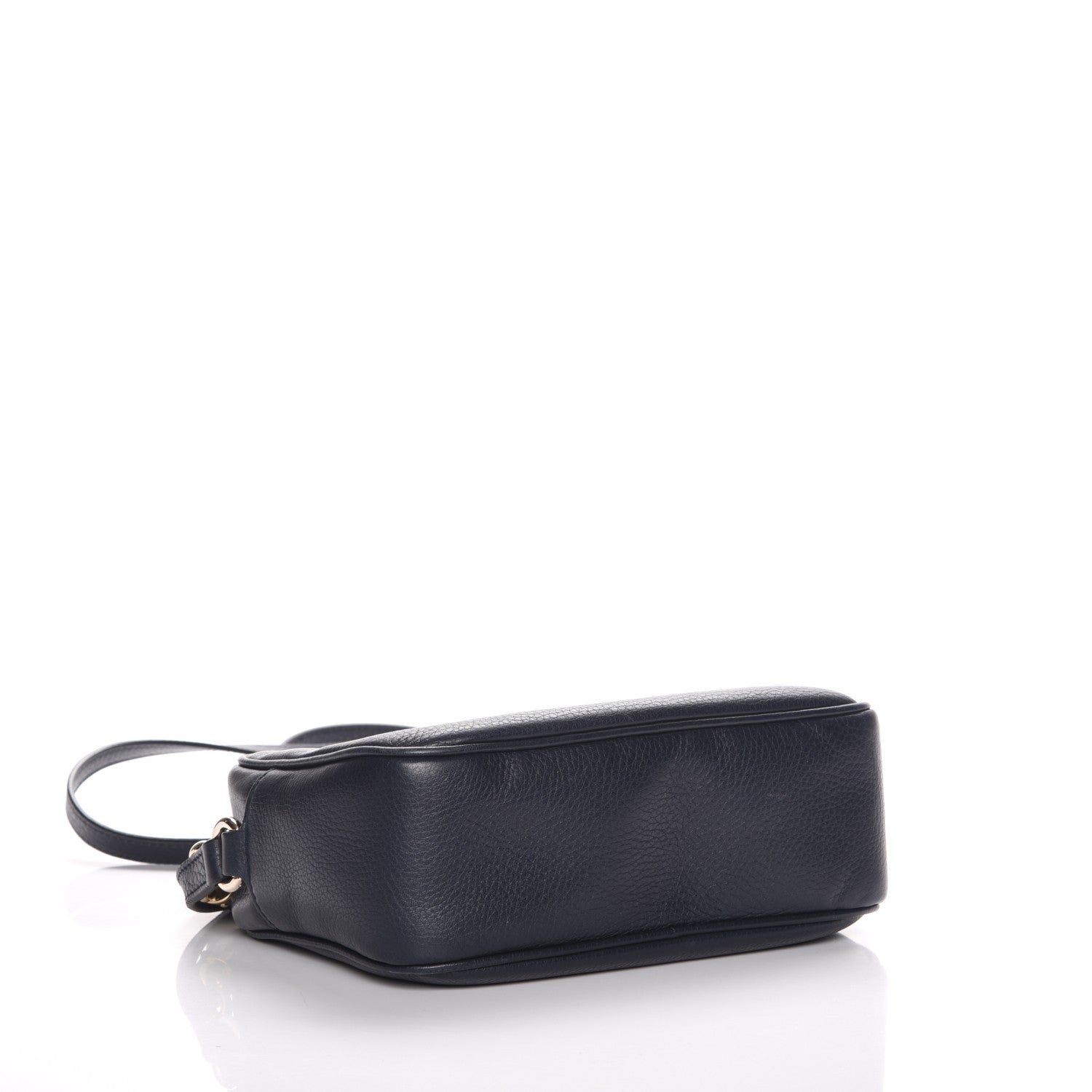 Gucci Pebbled Calfskin Small Soho Disco Bag Blue 4 of 7