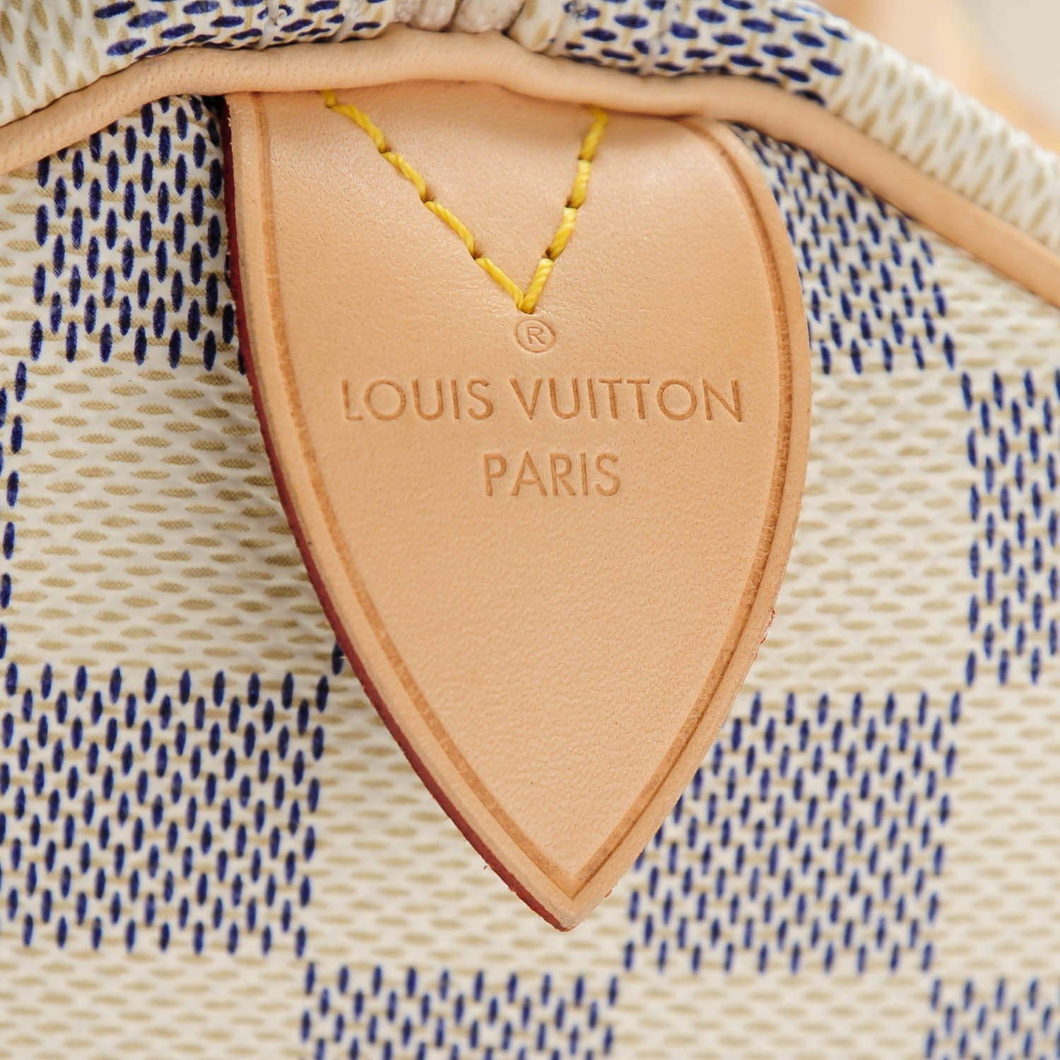 Louis Vuitton Damier Azur Speedy 30 7 of 8
