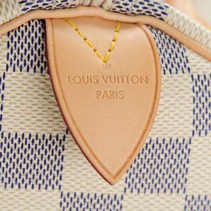 Louis Vuitton Damier Azur Speedy 30 7 of 8
