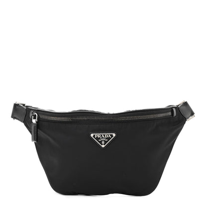 Prada Tessuto Nylon Saffiano Belt Bag Black 1 of 10