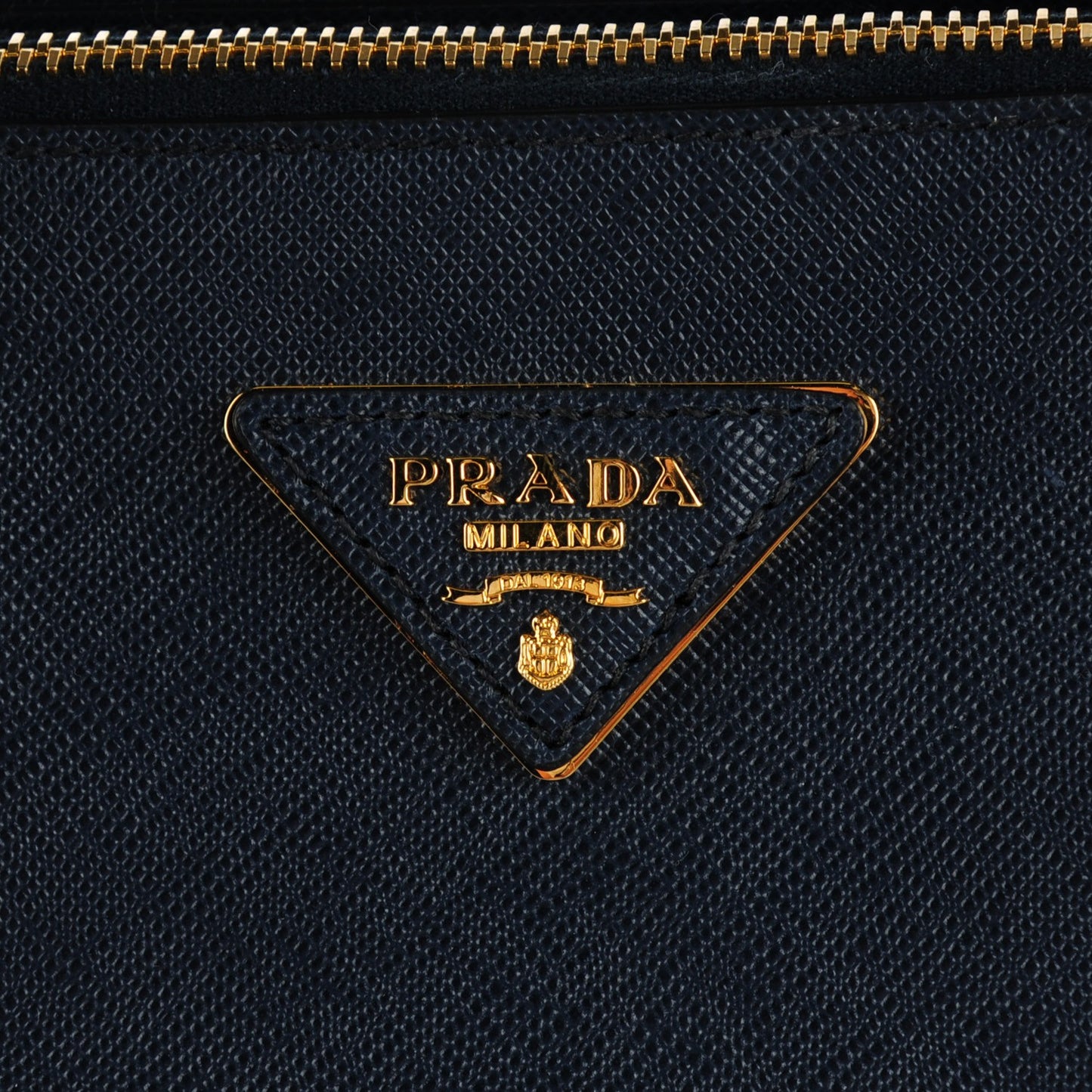 Saffiano Lux Extra Large Galleria Double Zip Tote Baltico