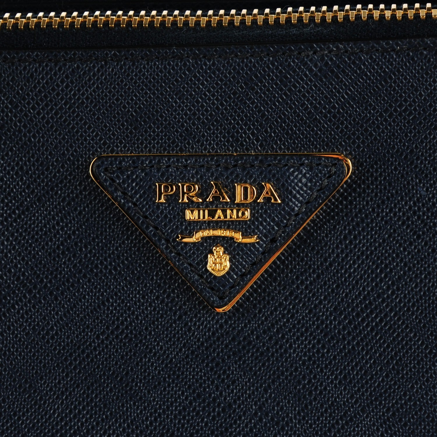 Prada Saffiano Lux Extra Large Galleria Double Zip Tote Baltico 9 of 9