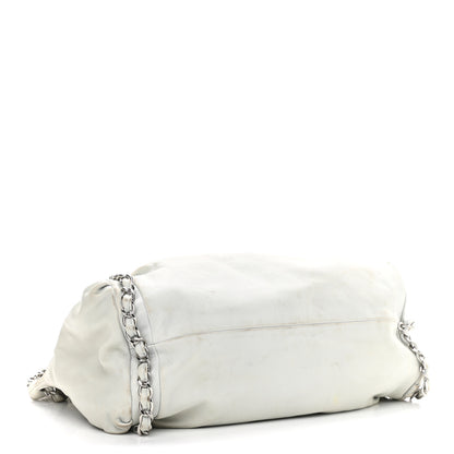 Chanel Lambskin Large Sharpei Shoulder Bag Grey 4 of 15