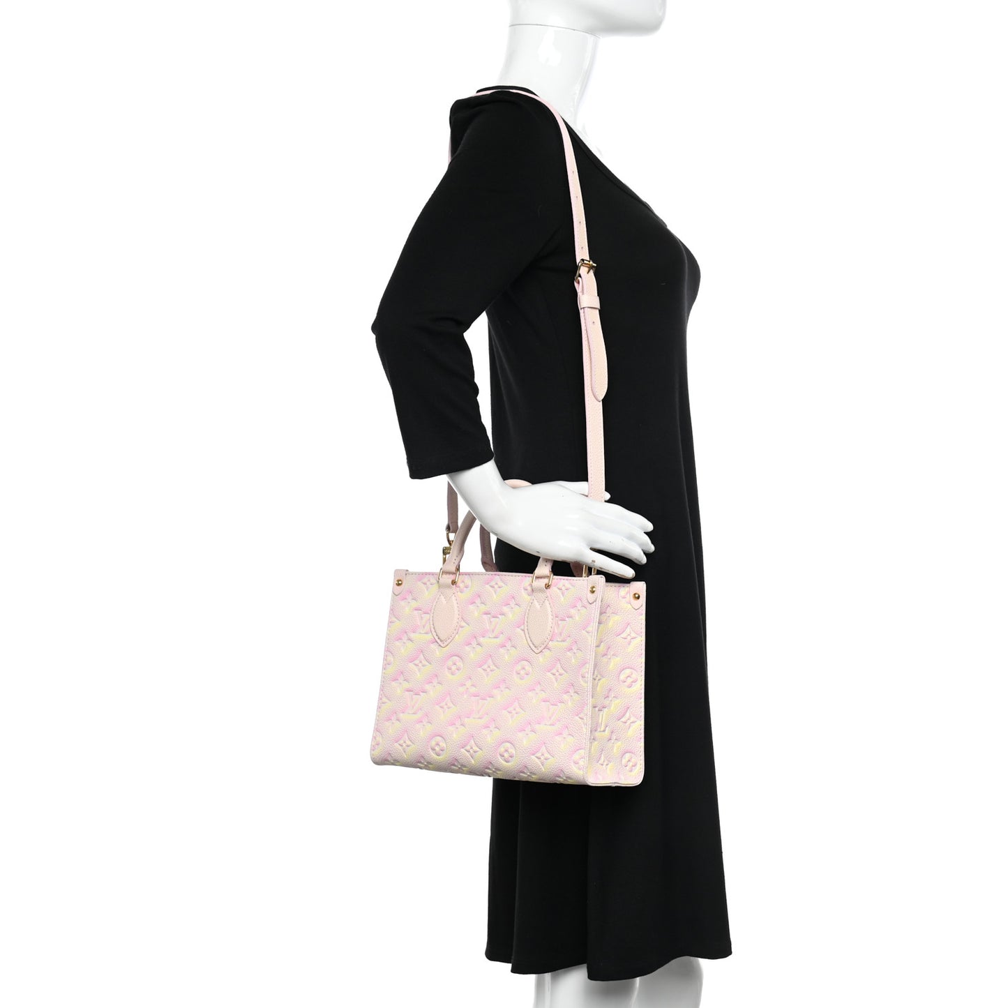 Empreinte Monogram Summer Stardust Onthego PM Pink