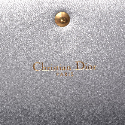 Christian Dior Metallic Calfskin J'Adior Croisiere Chain Wallet Silver 6 of 7