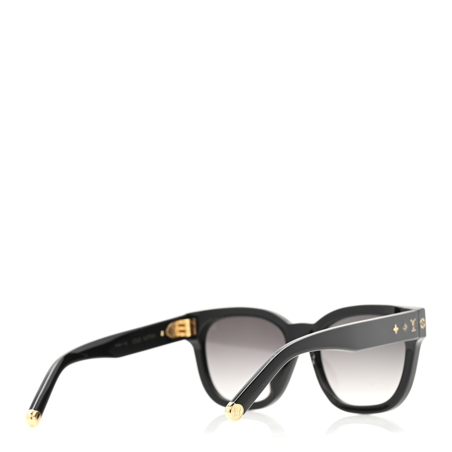 Louis Vuitton Acetate My Monogram Square Sunglasses Z1523E Black 4 of 7